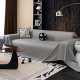 Sofaüberwurf aus Kunstleder