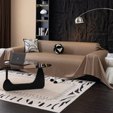 Sofaüberwurf aus Kunstleder