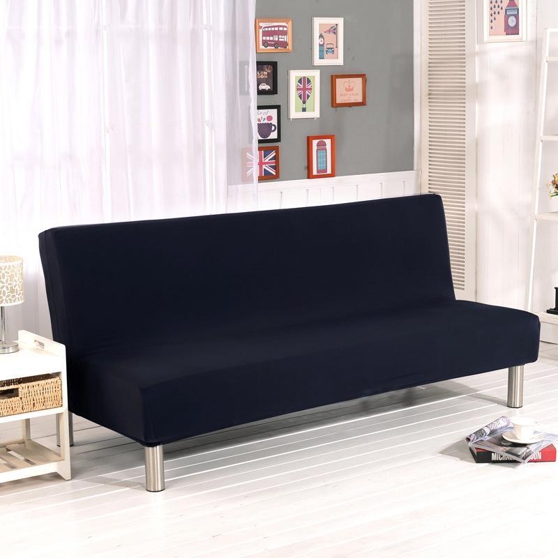 Stretch-Bezug für Klick-Klack-Sofa, Schwarz, auf einem Klick-Klack-Sofa