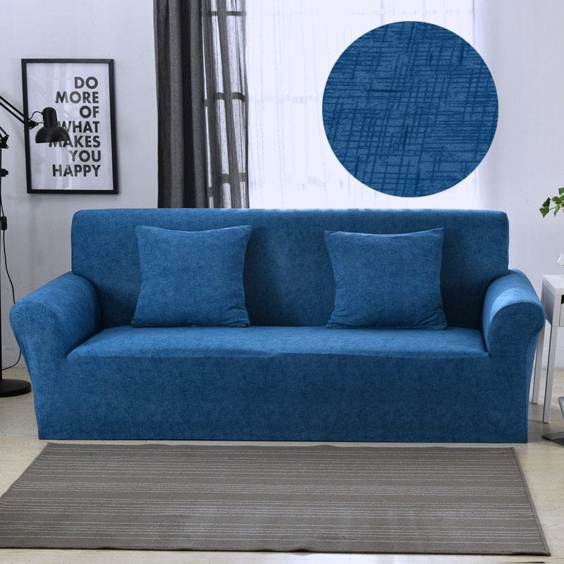 Dunkelblau - Sofabezüge für klassische und Ecksofas - Das Haus der Überzüge